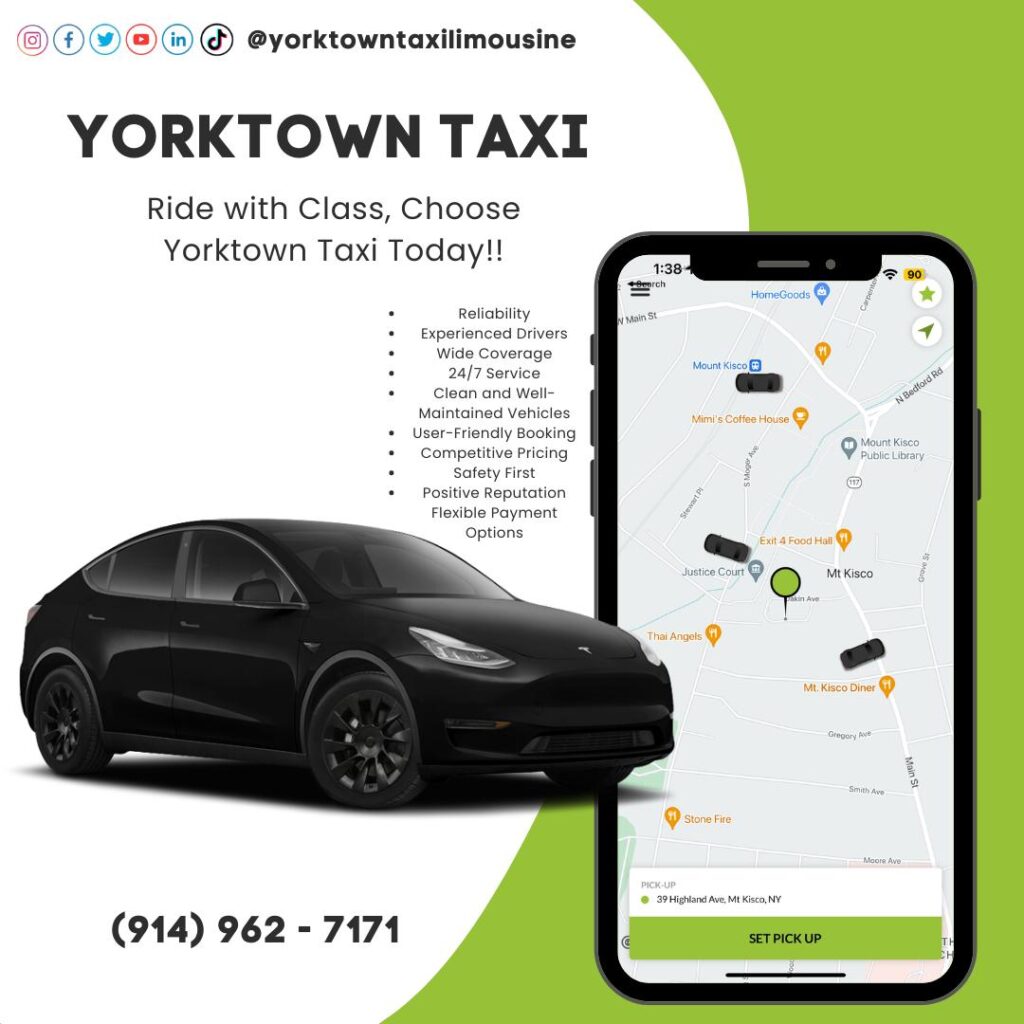 Local and Long distance taxi service, Yorktown Heights